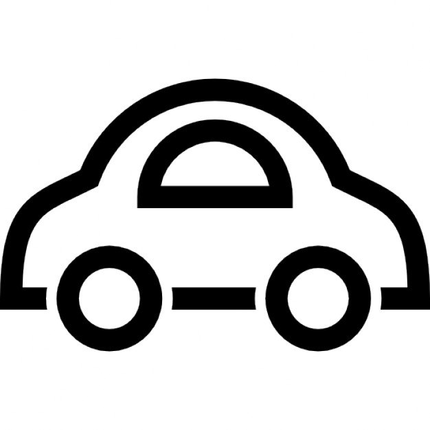 Toy car outline Icons | Free Download