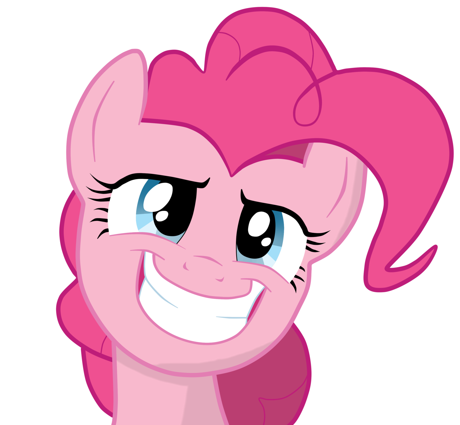 Pinkie's Big Smile by SoUr-MaNtIs