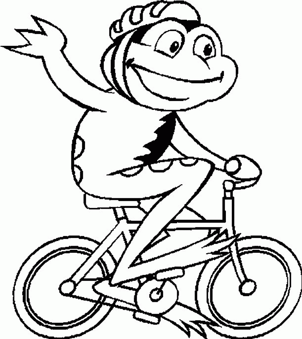 Printable Frog Animals 22nd Coloring Pages for Kids