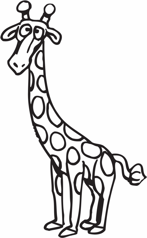 Giraffe Coloring Pages | Coloring Pages To Print - ClipArt Best ...