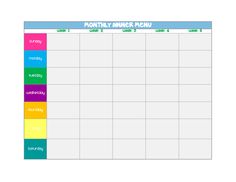 Kitchen - Meal Planning