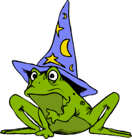 Image - Frog clipart wizard.gif - Magician's Wiki