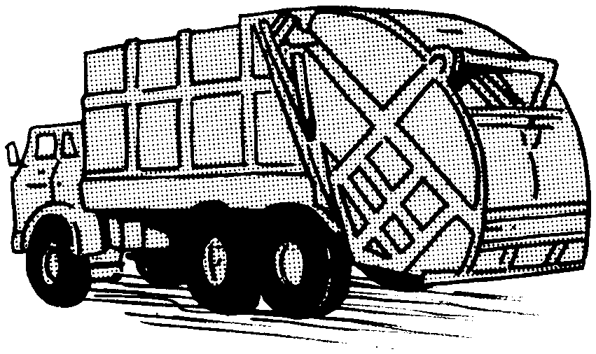 Garbage Truck Clip Art - Tumundografico