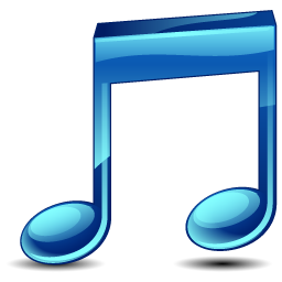 Music note symbol icon - free psd download