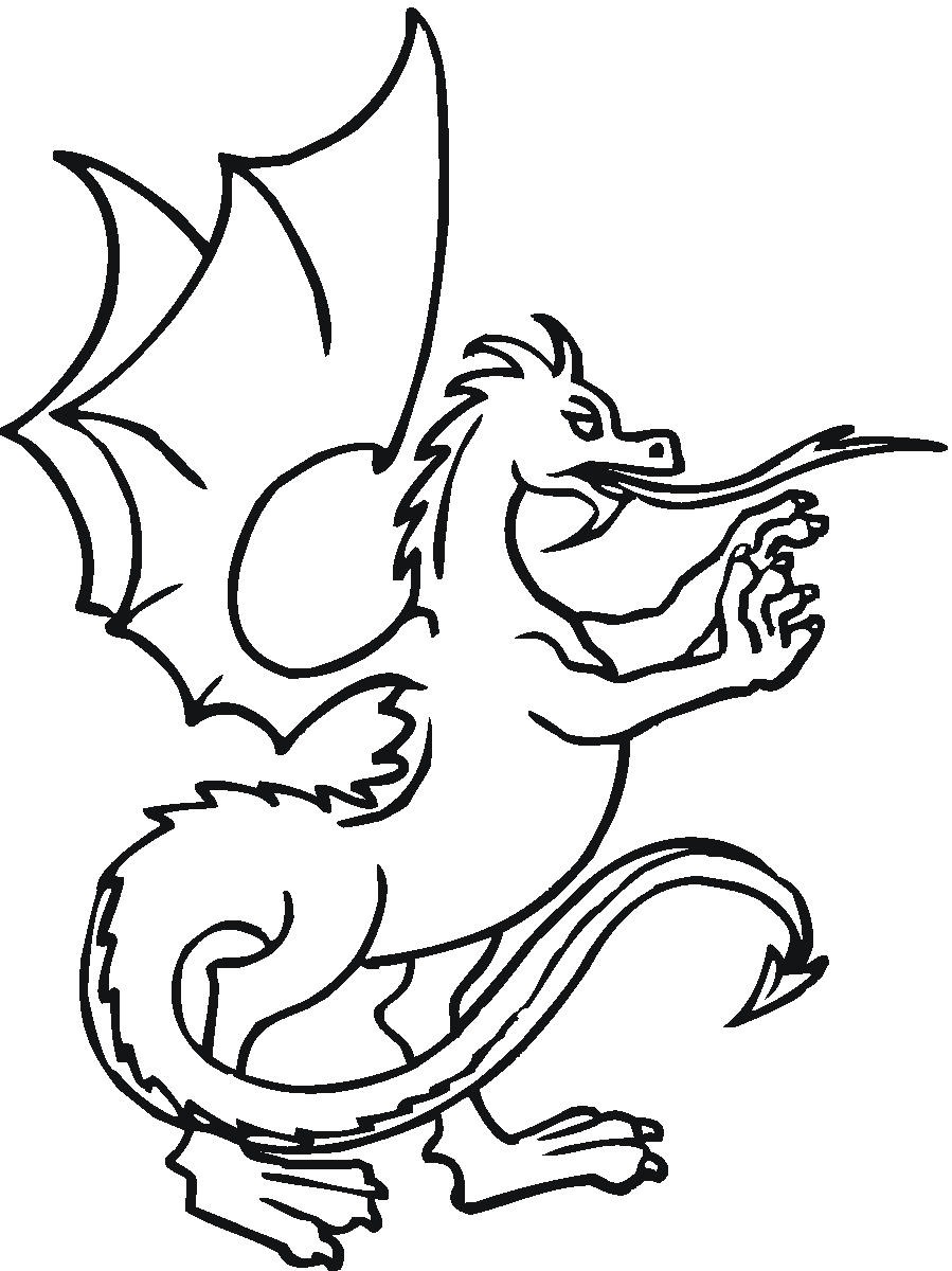 Dragon Coloring Pages