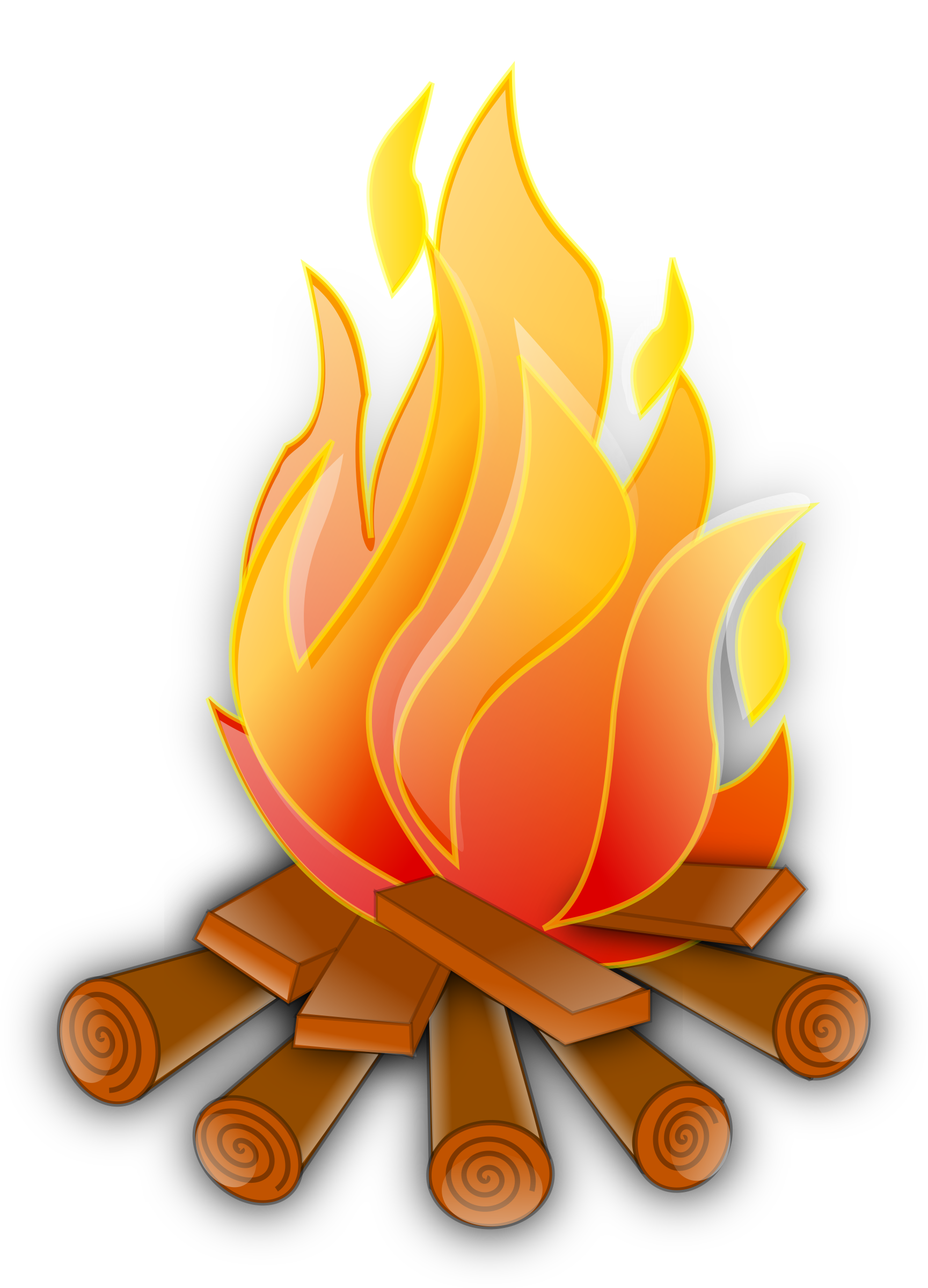 Clipart - Fire June holiday's