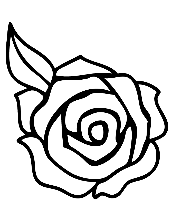 Free Printable Rose Coloring Pages - AZ Coloring Pages