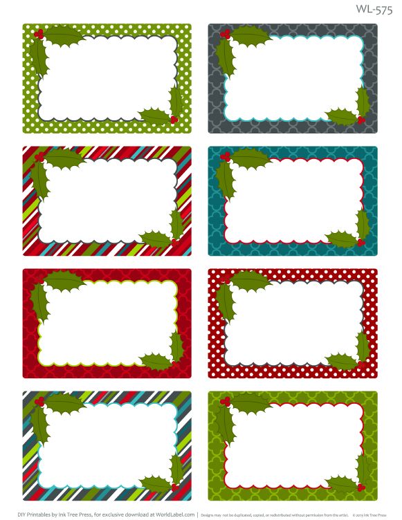 Blank Gift Tags Printable ClipArt Best