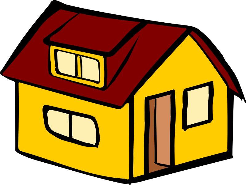 Simple Drawing Of A House - ClipArt Best