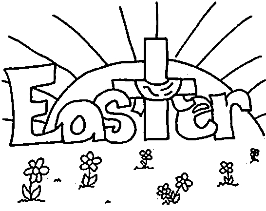 Easter Coloring Pages Christian