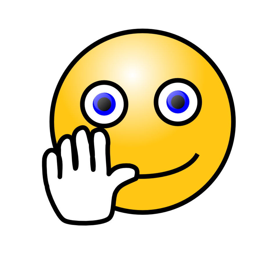 Smiley Face Waving Goodbye Clipart Best