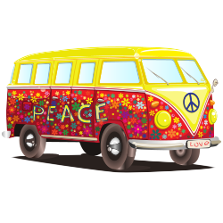 Free Icons VW Bus Clipart Image