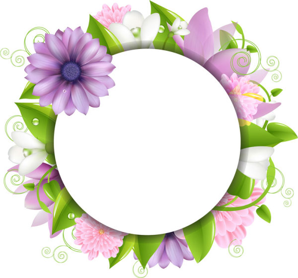 Flower Border Png