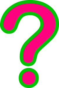 Pink Question Mark Clip Art - Free Clipart Images