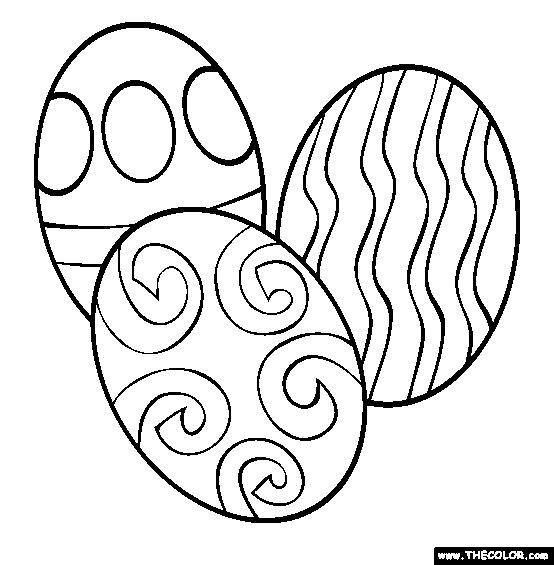 Easter egg coloring page hundreds of free easter egg coloring ...
