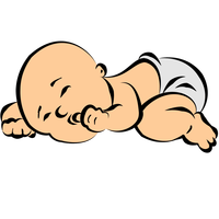 Sleeping Baby Clipart - Free Clipart Images