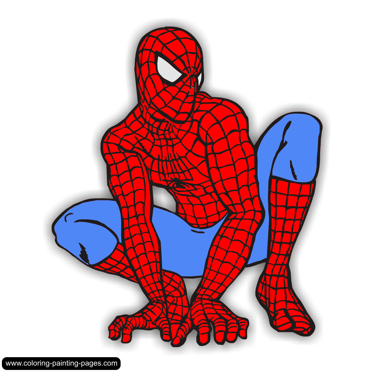 Spiderman clip art - ClipartFox