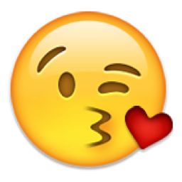 Kiss Emoji | Emoji Faces, Emoticon ...