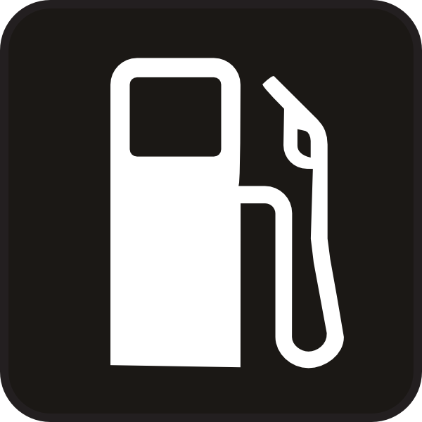 Clipart gas station free