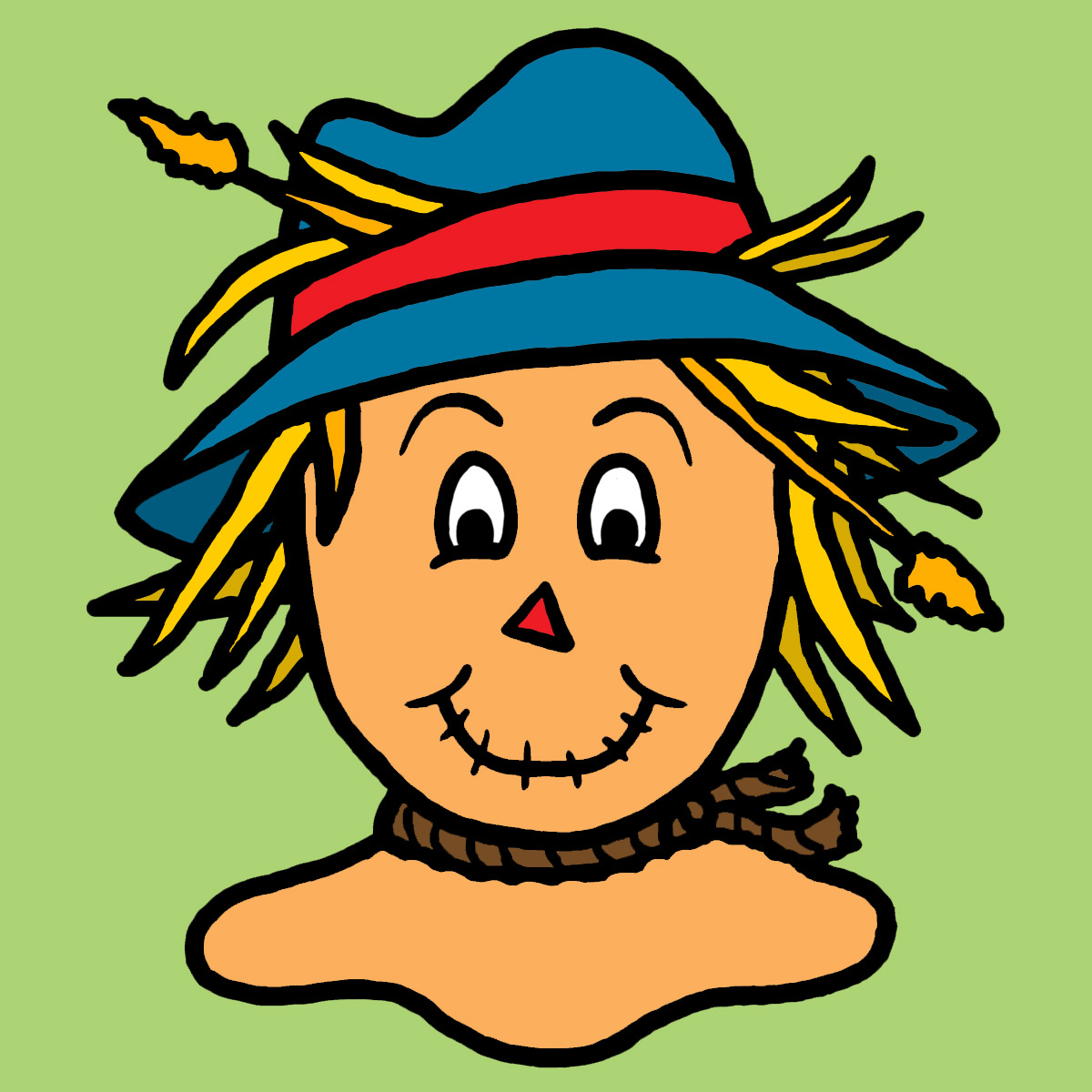 Cute Scarecrow Clipart