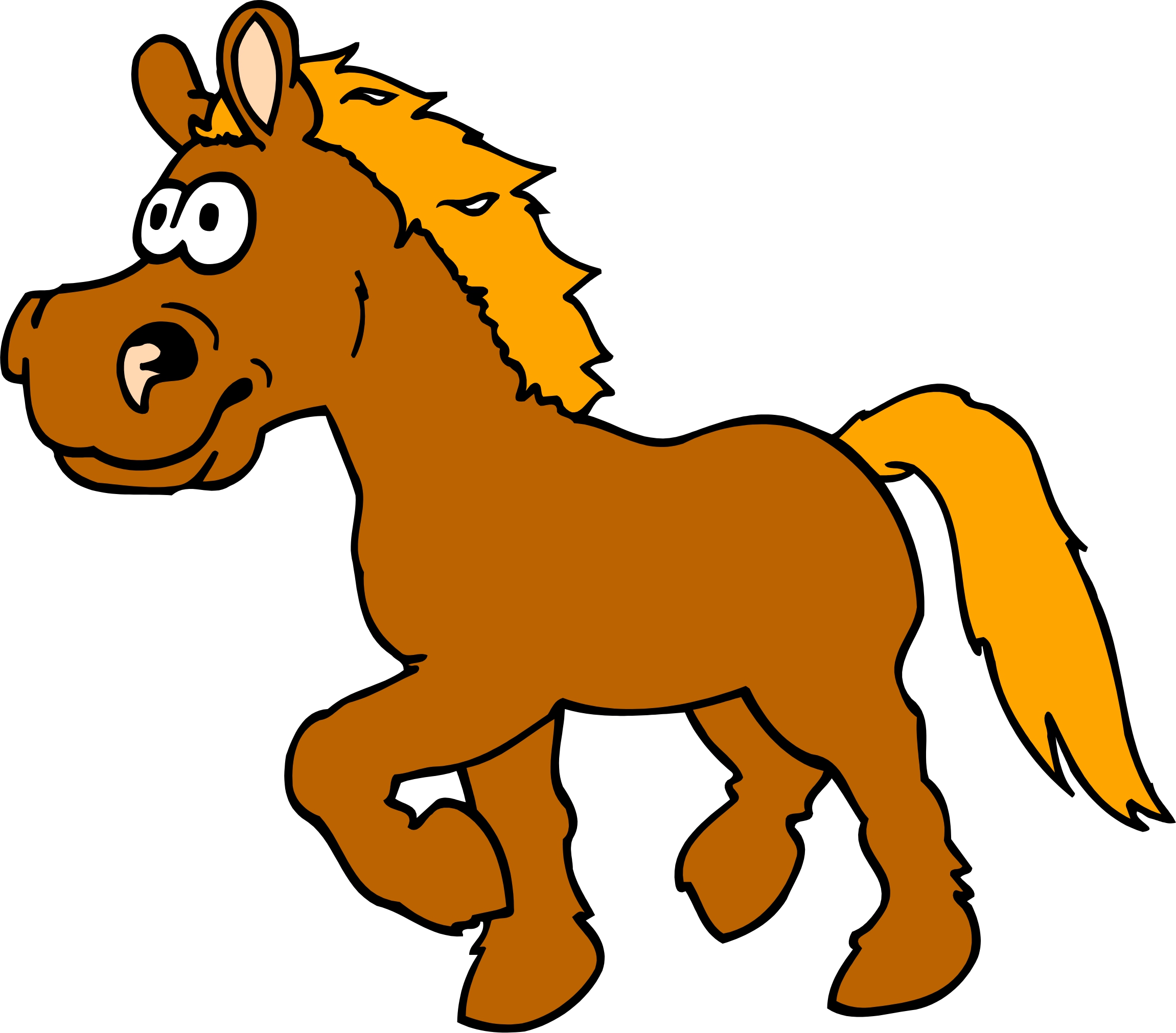 Horses Cartoon - ClipArt Best