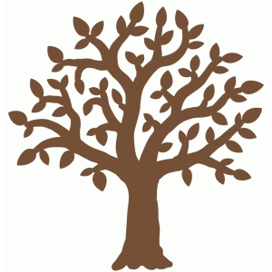 Silhouette Design Store - View Design #66325: family tree