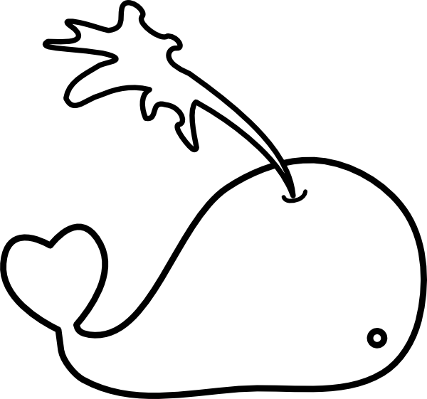 Whale Coloring Pages - fablesfromthefriends.com