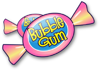 Bubble Gum Stick Clipart