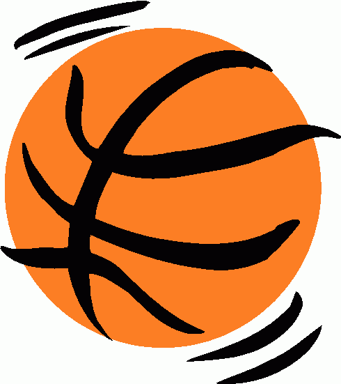 Cartoon basketball clipart free image