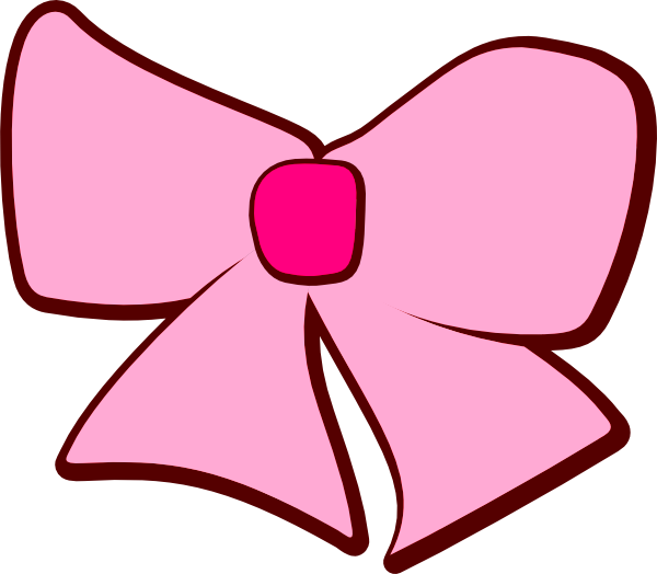 Image of bows clipart 7 pink brown bow clip art at vector ...