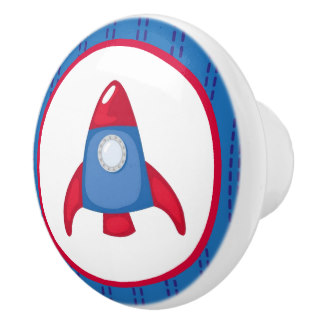 Red Spaceship Gifts on Zazzle