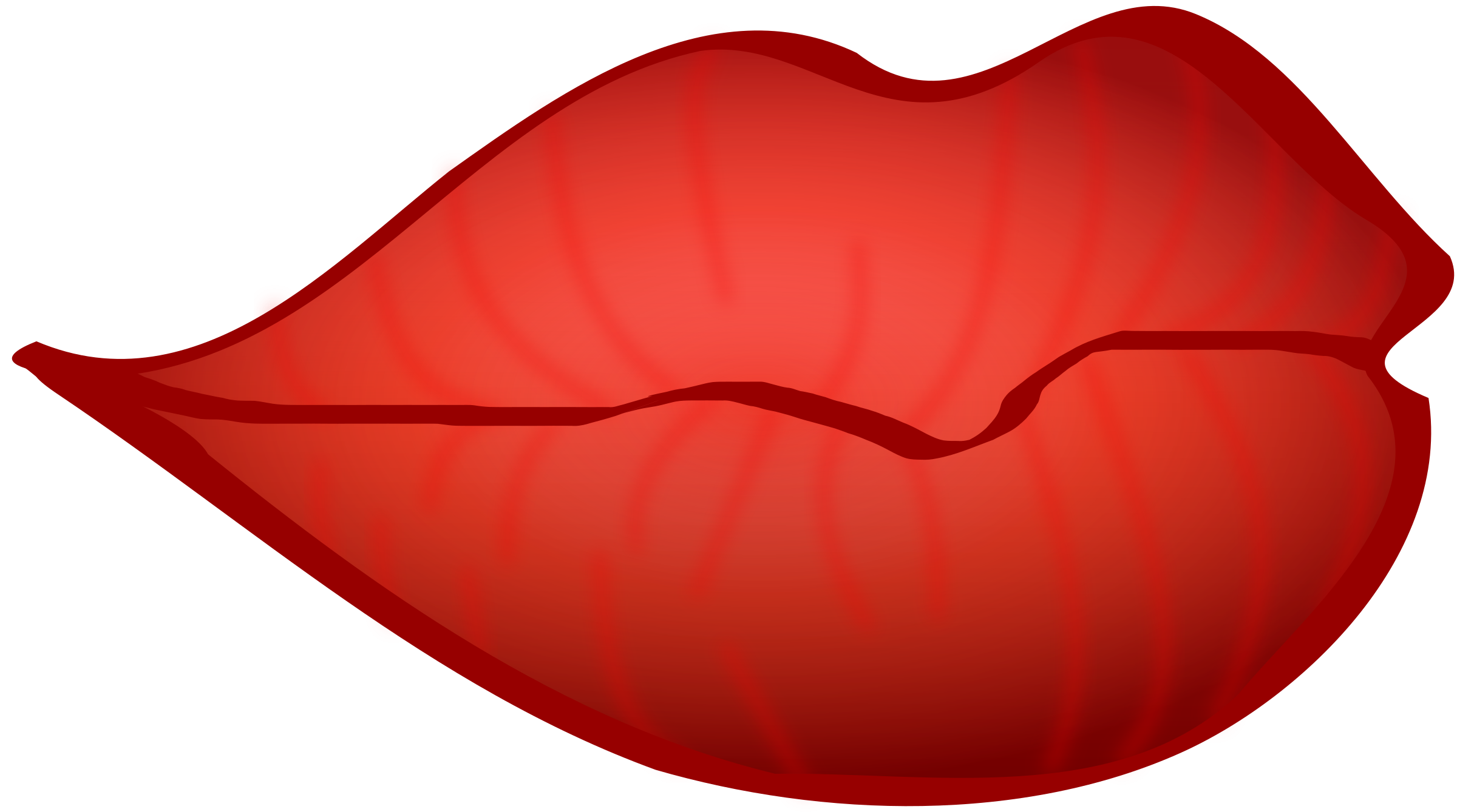 Red Lips Vector Clip Art At Clker Com Vector Clip Art Online ...