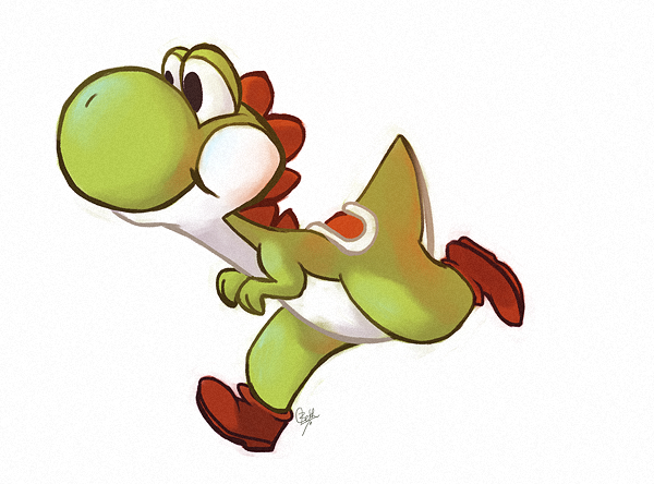 See Yoshi Run by rollingrabbit on DeviantArt