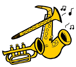 Band Instruments Clipart