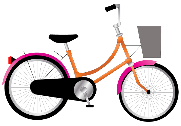 Bicycle Free, vector graphic - 365PSD.com