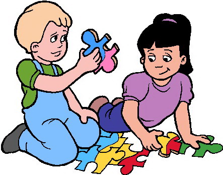 Puzzle clipart for kids