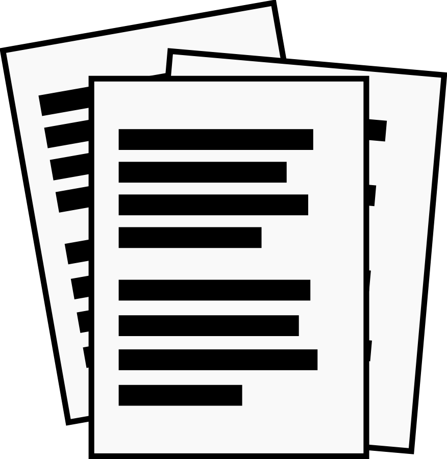 Document Clip Art Free - Free Clipart Images