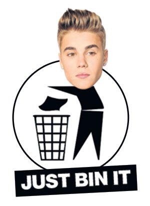 Just bin the T-shirt, Justin – The Sun