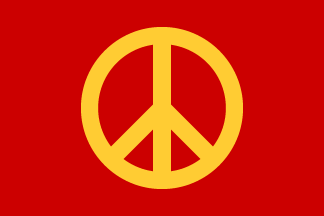 Peace Sign Flag (Campaign for Nuclear Disarmament)