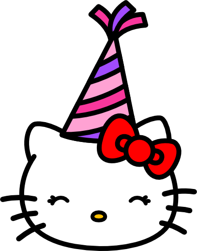 Hello Kitty Birthday Clipart