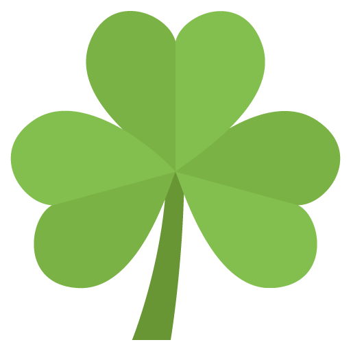 Shamrock Emoji for Facebook, Email & SMS | ID#: 1532 | Emoji.co.uk