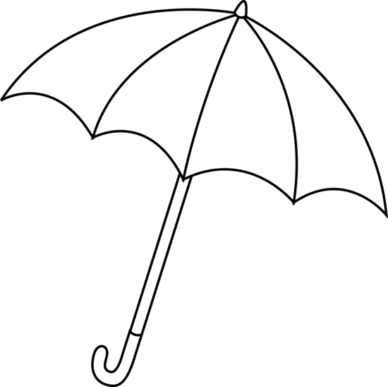 Umbrella Outline | Free Download Clip Art | Free Clip Art | on ...
