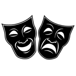 Simple Theatre Masks - ClipArt Best