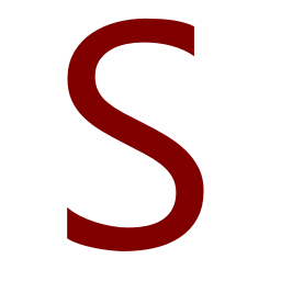 Free maroon letter S icon - Download maroon letter S icon