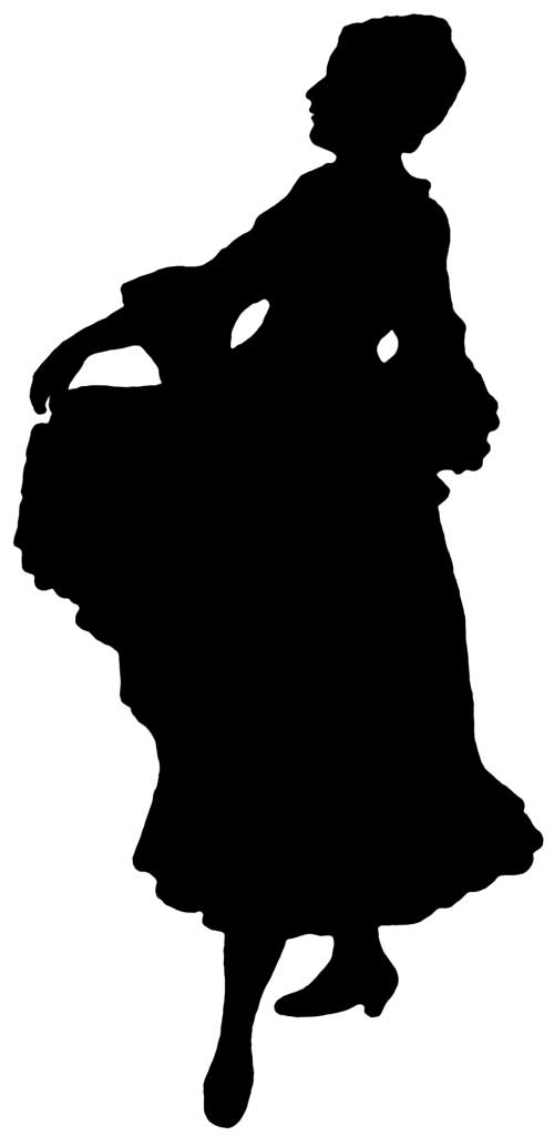 Clipart african american woman silhouette