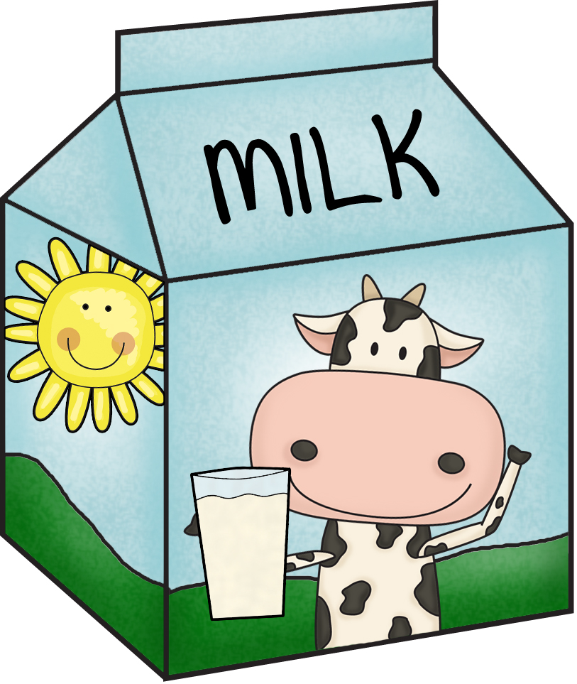 Free milk carton clipart