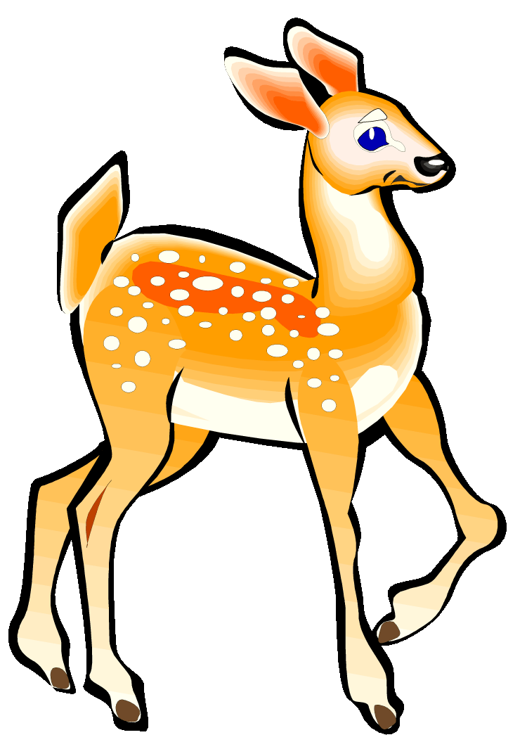 Free deer clipart clipart clipart clipartwiz - Clipartix