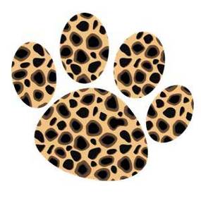 Cheetah Paw Print Drawing Clipart - Free to use Clip Art Resource