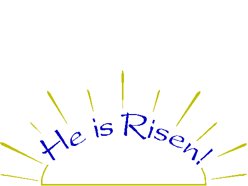 Jesus is risen clipart - ClipartFox