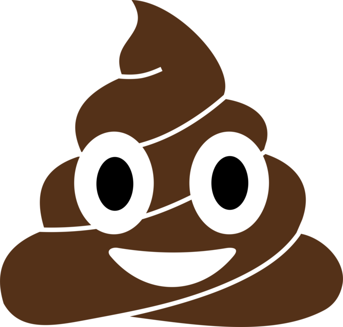 Poop emoji Design SVG DXF EPS Png Cdr Ai Pdf | vectordesign